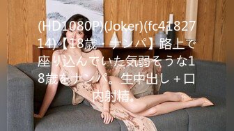 (HD1080P)(Joker)(fc4182714)【18歳・ナンパ】路上で座り込んでいた気弱そうな18歳をナンパ。生中出し＋口内射精。