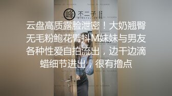 云盘高质露脸泄密！大奶翘臀无毛粉鲍花臂抖M妹妹与男友各种性爱自拍流出，边干边滴蜡细节进出，很有撸点