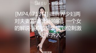 [MP4/ 713M] 微胖界少妇两对夫妻直播做爱啪啪，一个女的解说手持镜头表情到位刺激，上下齐入