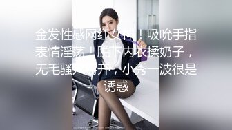 金发性感网红女神！吸吮手指表情淫荡！脱下内衣揉奶子，无毛骚穴掰开，小秀一波很是诱惑