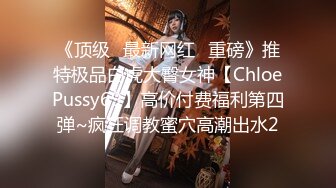 《顶级✅最新网红✅重磅》推特极品白虎大臀女神【ChloePussy69】高价付费福利第四弹~疯狂调教蜜穴高潮出水2