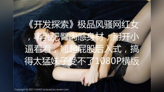 《开发探索》极品风骚网红女，丰乳肥臀肉感身材，掰开小逼看看，翘起屁股后入式，搞得太猛妹子受不了1080P横版