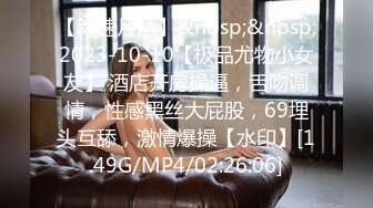 【新速片遞】&nbsp;&nbsp;2023-10-10【极品尤物小女友】 酒店开房操逼，舌吻调情，性感黑丝大屁股，69埋头互舔，激情爆操【水印】[1.49G/MP4/02:26:06]